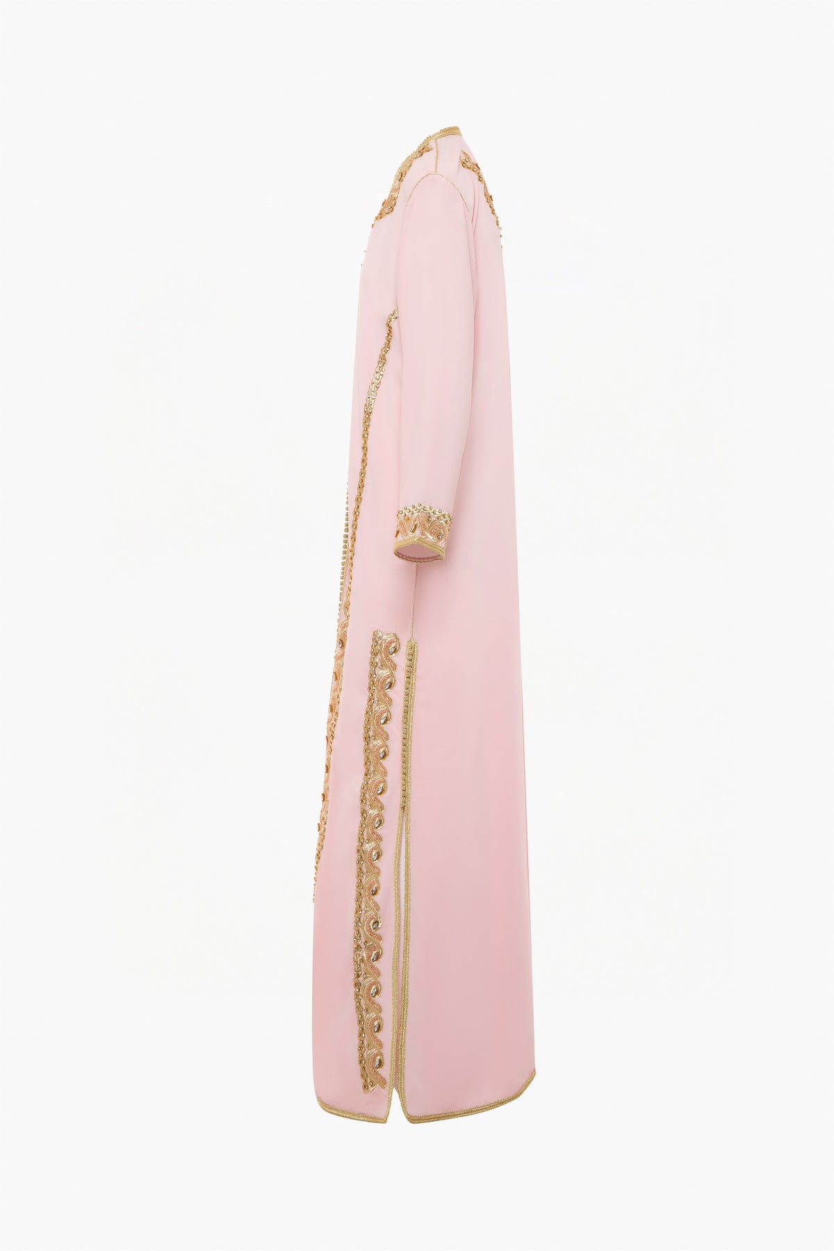 Kaftan Rose Silk Handcrafted